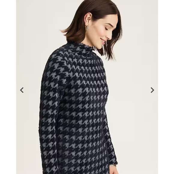 NWT JJILL Houndstooth sweater - Picture 3 of 5